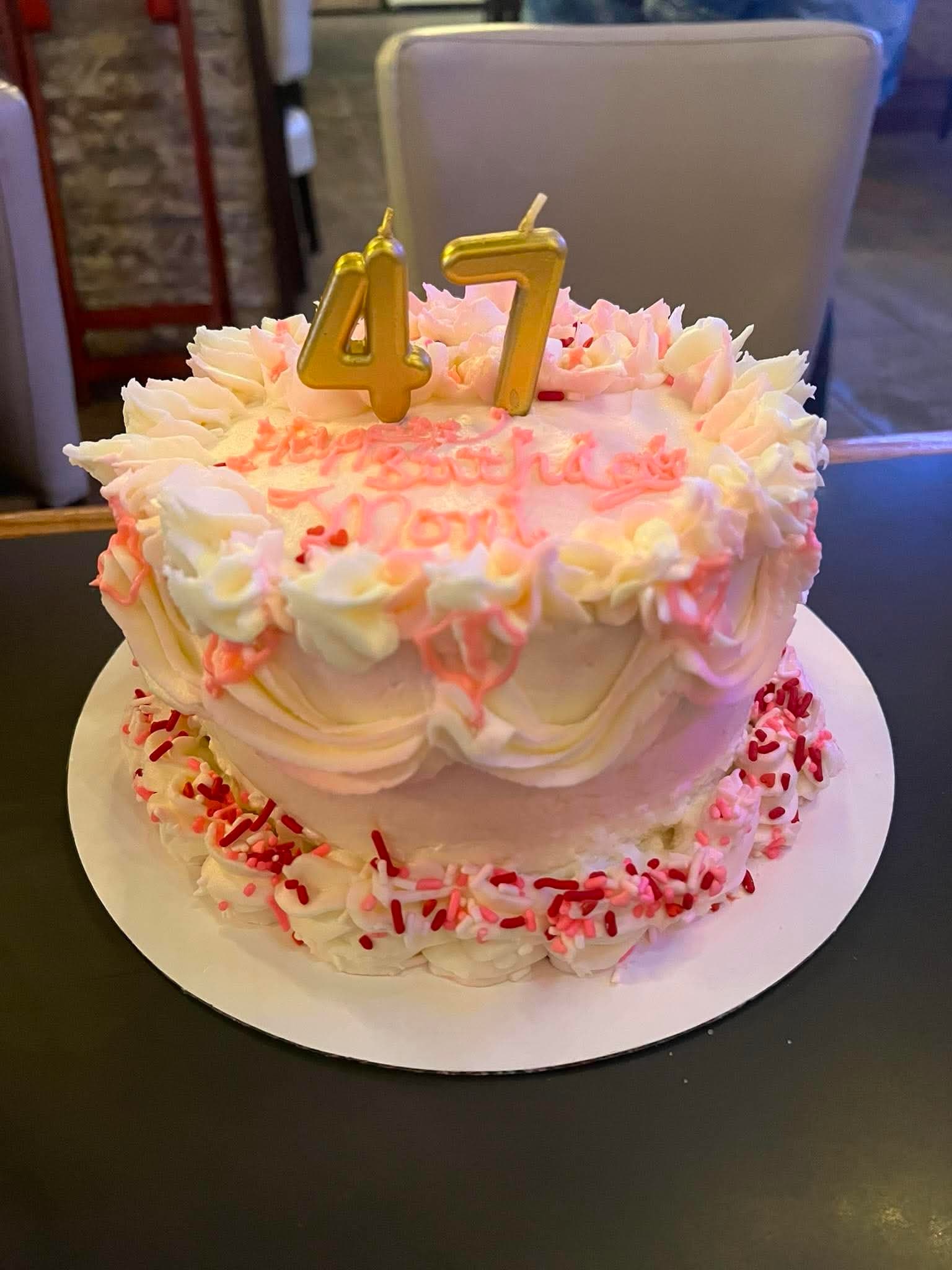 Vanilla Buttercream Celebration Cake