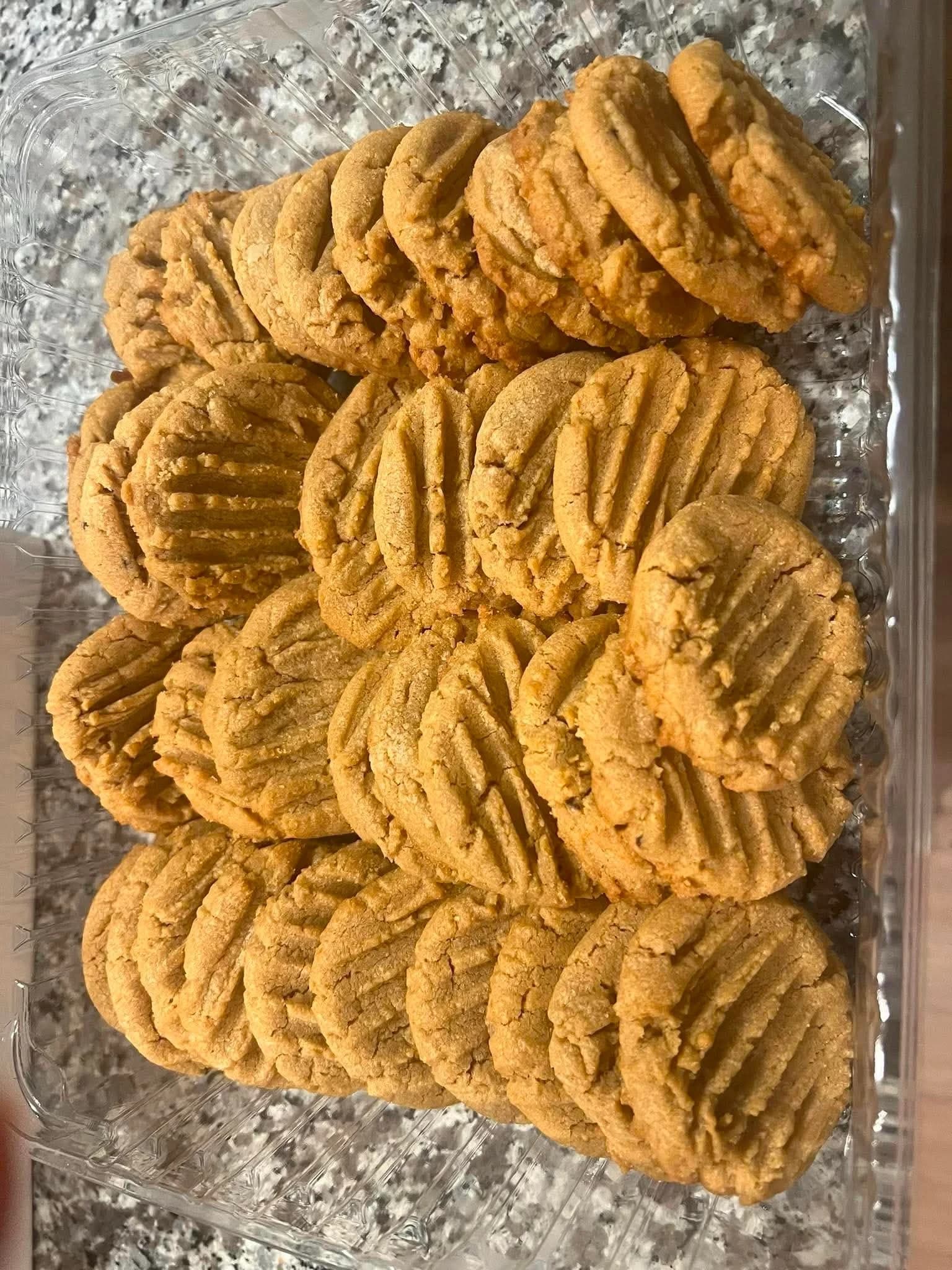Classic pb cookies